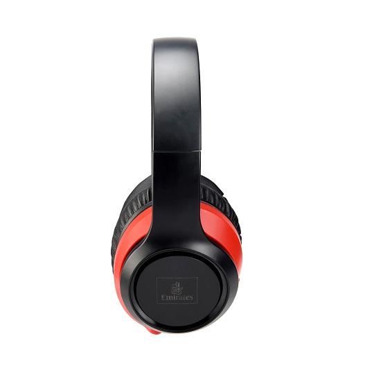 Emirates noise-cancelling headphones, red | Emirates Official Store