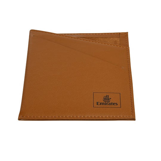 Cactus Leather Passport Sleeve Brown Emirates Official Store 8156