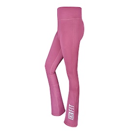 EK FIT Flare women's leggings, pink, EK FIT