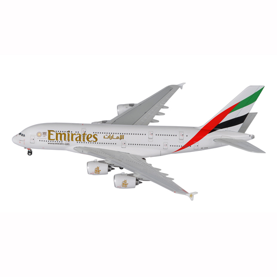 emirates diecast plane