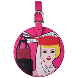 star luggage tag