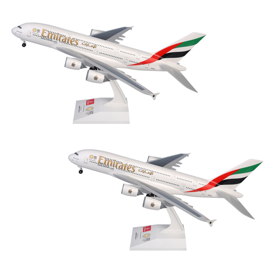 Set of two A380 1:200 scale aircraft model HS Code - 95030030 ...