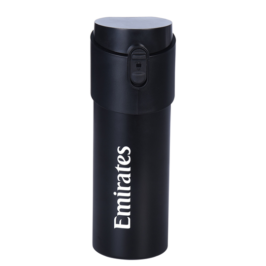 Emirates tumbler with tea infuser HS Code 73239300 Emirates