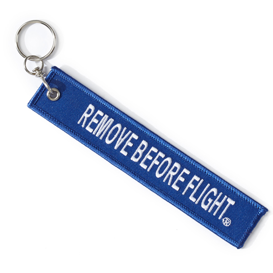 Boeing Remove Before Flight keyring, blue | Emirates Official Store