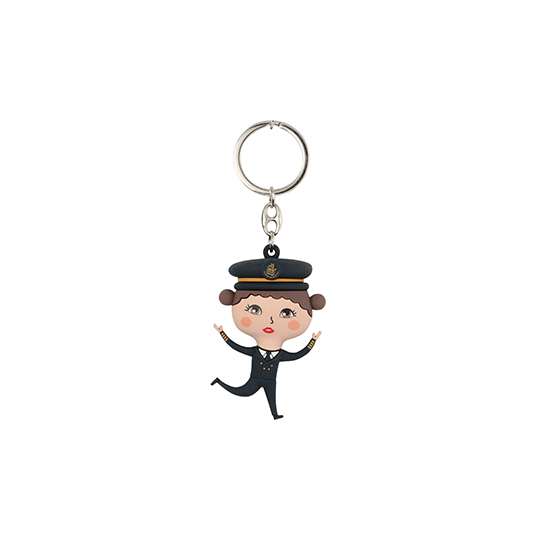 Little Travellers captain keyring, Amelia | Emirates Official Store
